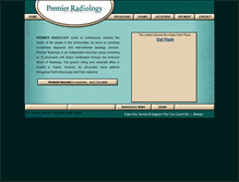 Tablet Screenshot of premier-radiology.com